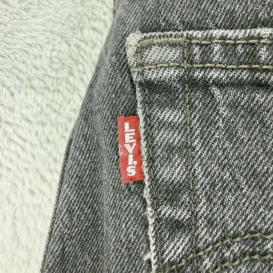 Levi's Premium Women's Ribcage Straight Button Fly Black Jeans - photo 3