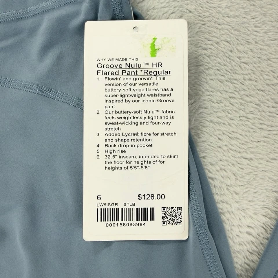 Lululemon NWT Women's Size 6 Groove Nulu HR Flared Pants - photo 4