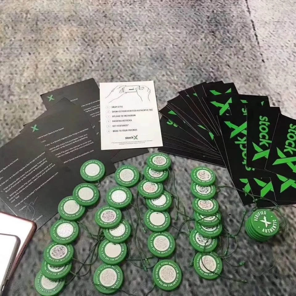 Stockx tag and sticker - photo 4