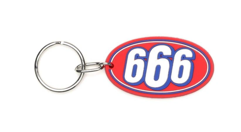 Supreme 666 Rubber KeyChain