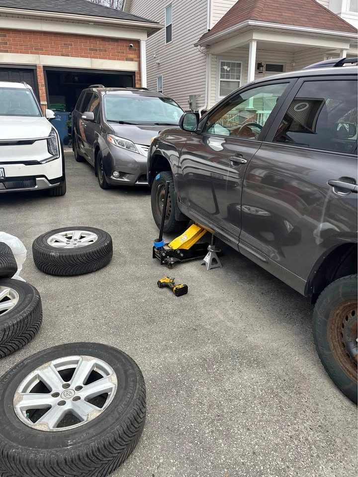Mobile Tire Swap (On Rims) – Fast & Reliable