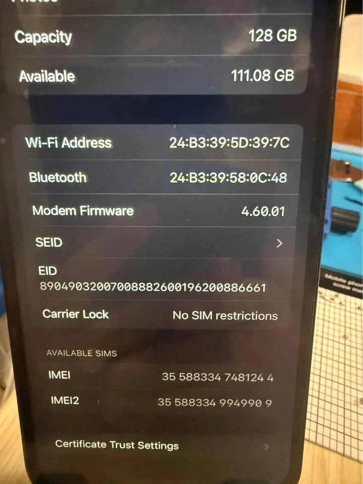 iPhone 13 128gb unlock midnight - photo 3