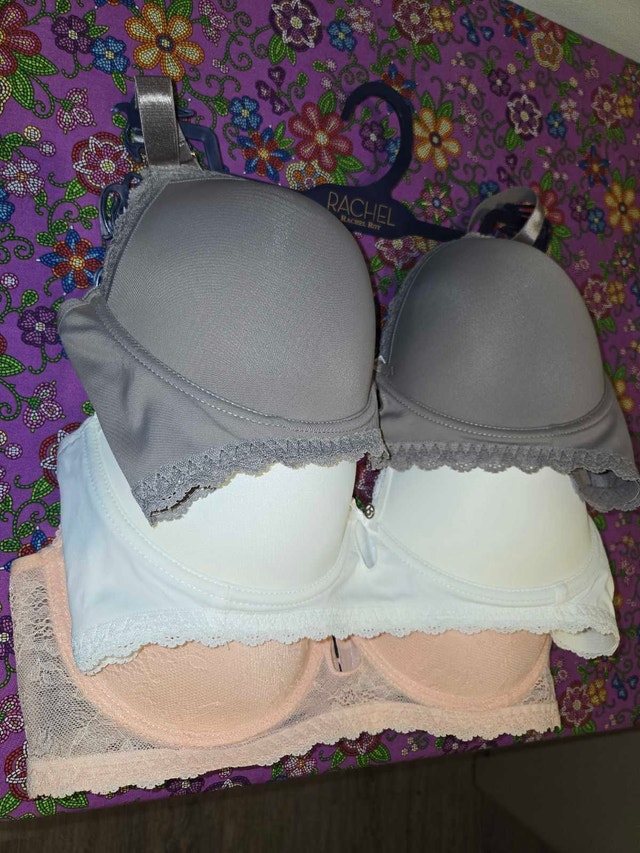 40C Bras, 3 Pack, Brand New With Tags