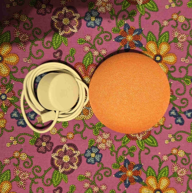 Google Nest Mini 1st Gen Smart Speaker, Pink/Coral