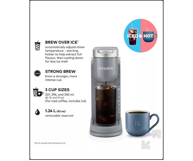 Keurig Single Serve K-Iced Coffee Maker, Gently Used! - photo 4
