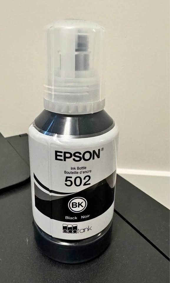 Epson EcoTank 502 Black Ink Bottle