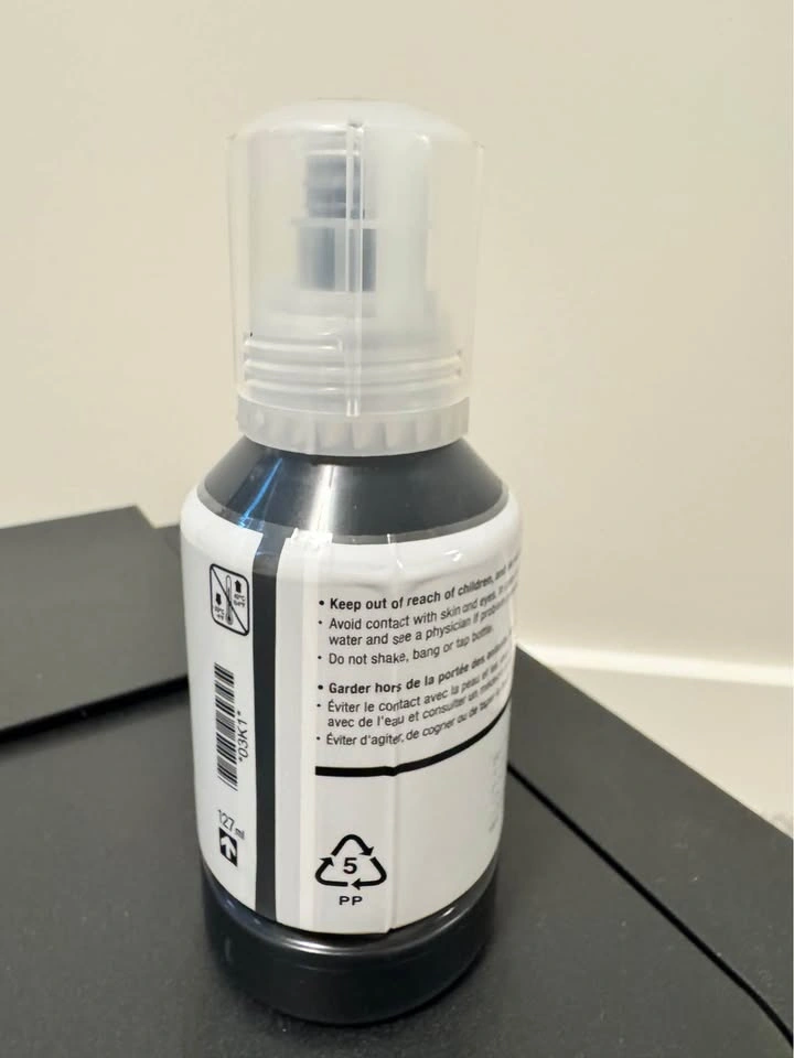 Epson EcoTank 502 Black Ink Bottle - photo 2