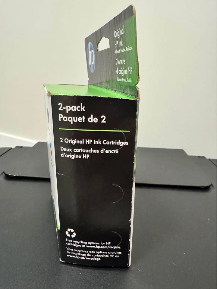 HP 65 Ink Cartridges 2-pack Color and Black - photo 2