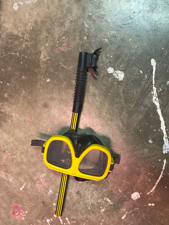 Snorkel and diving mask - photo 2