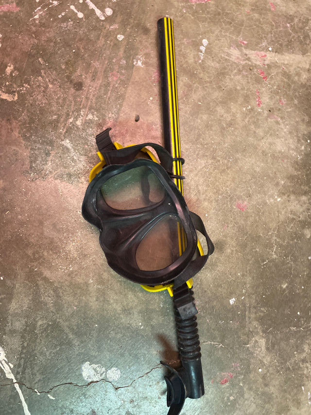 Snorkel and diving mask - photo 3
