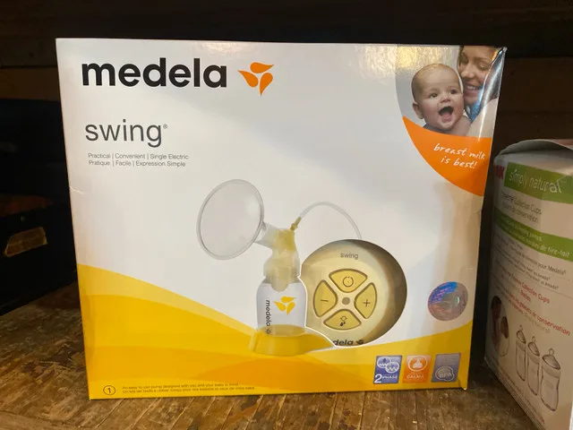 Medela Breast Pump + Bottles/Containers + Nuk Cups thumbnail