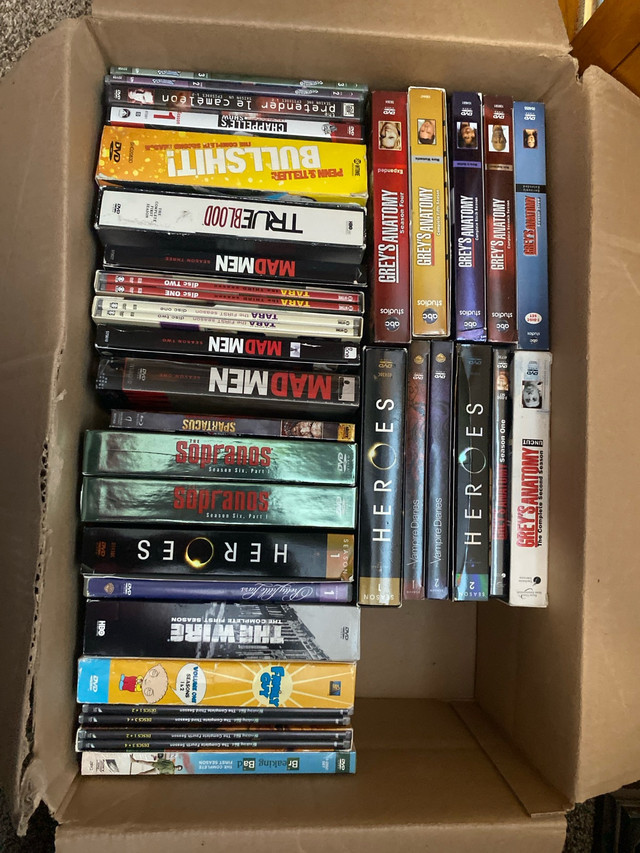 DVD Series - 31 Sets - $5 Each or $100 for All