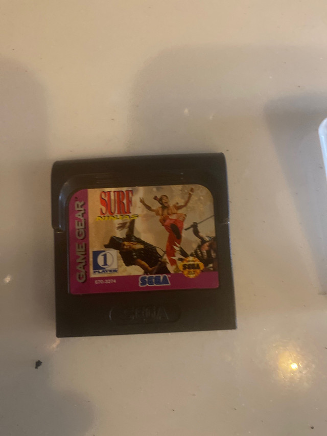 Surf ninjas game gear
