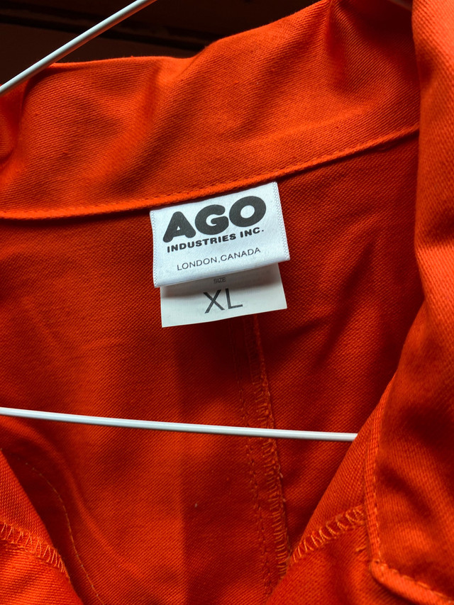 Orange coveralls Xl men FR - photo 3