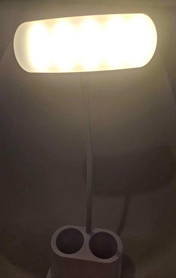 White Desk Lamp with Pen Holders (Type C) - photo 5