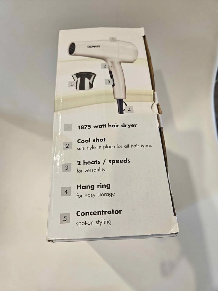 Conair 1875 Hair Dryer - photo 4