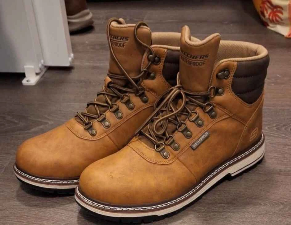 Skechers Waterproof Tan Boots (Men US size: 10.5) - photo 2