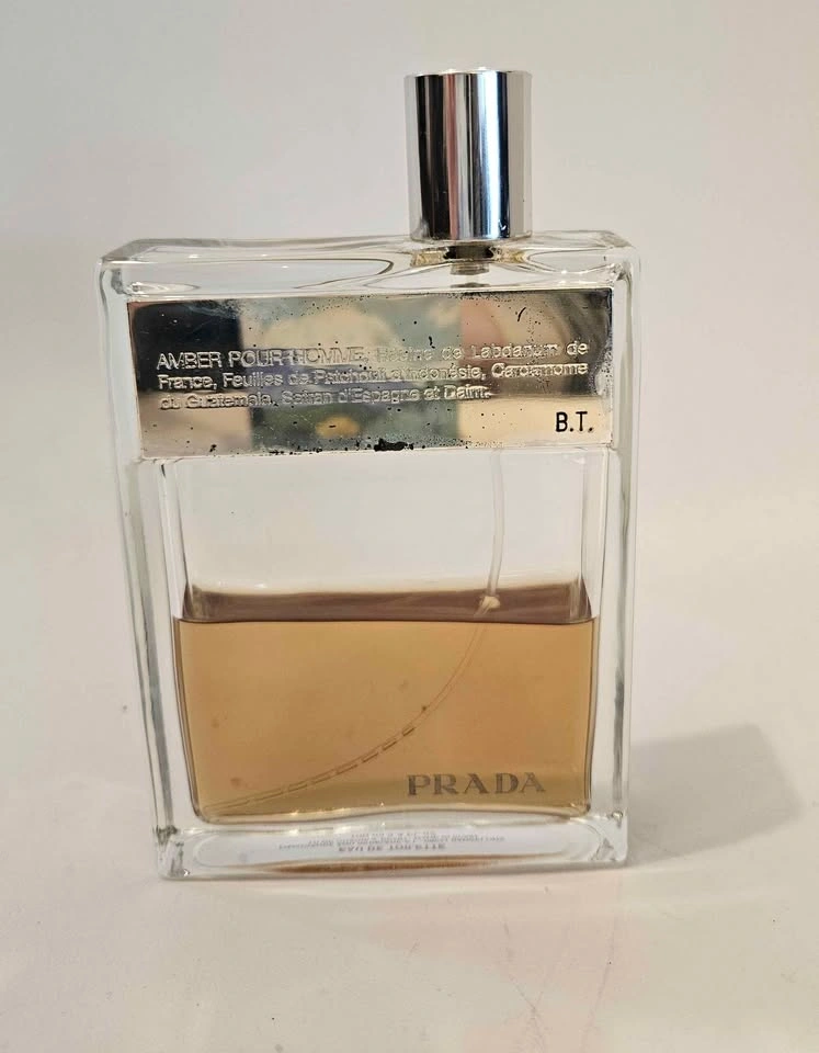 Prada Amber Pour Homme Cologne for Men Vintage (Half left) - photo 3