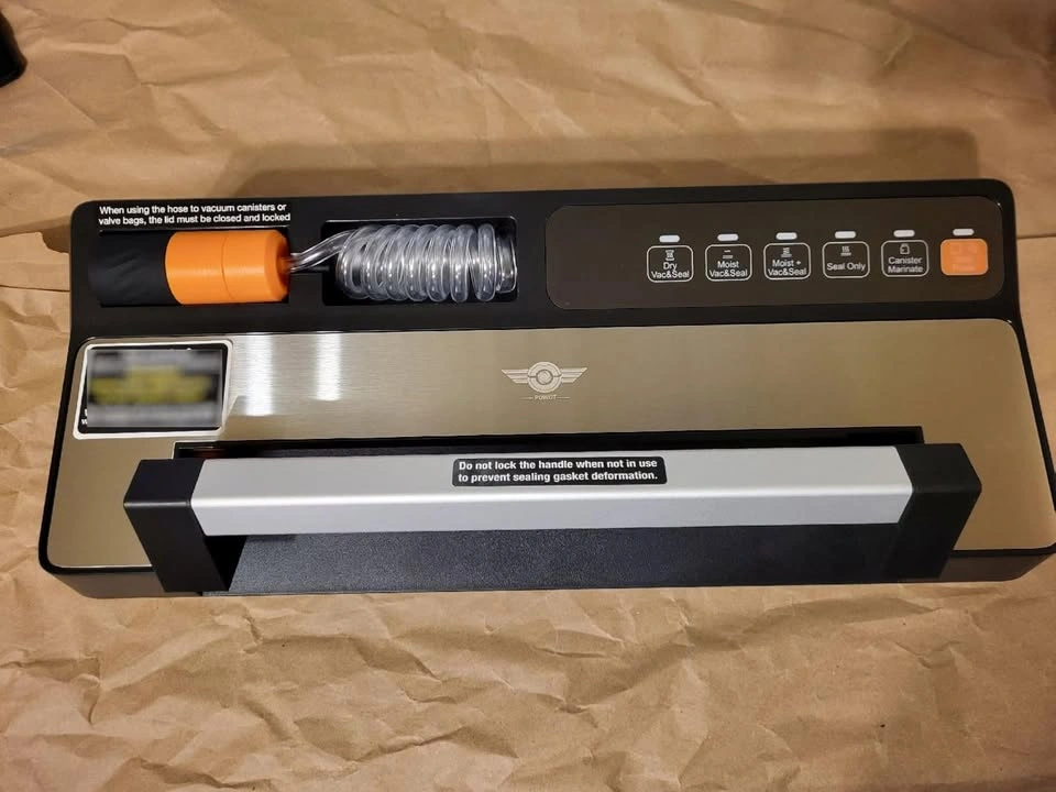 Vacuum Sealer – Double Heat Seal, 6 Modes, Built-in Cutter - photo 3