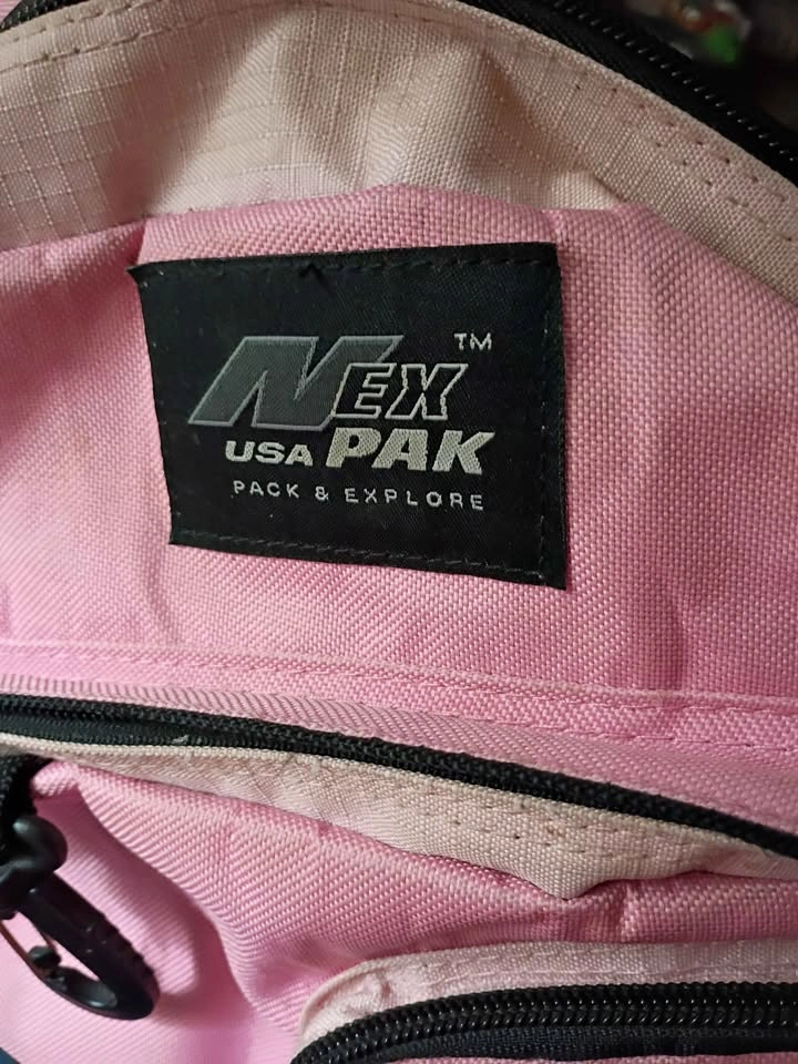 Backpack Crossbody Pink/Black $30/OBO - photo 4