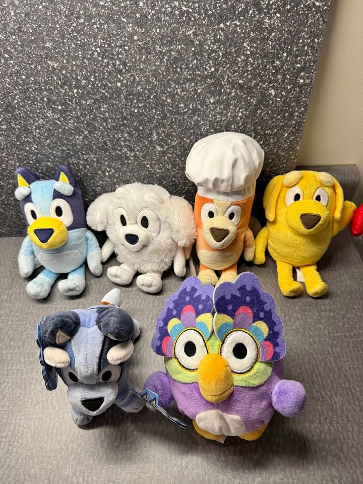 Bluey and friends stuffies