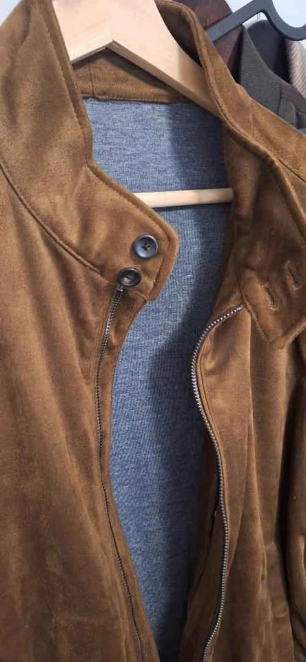 Mango Man Suede Jacket Size M - photo 2