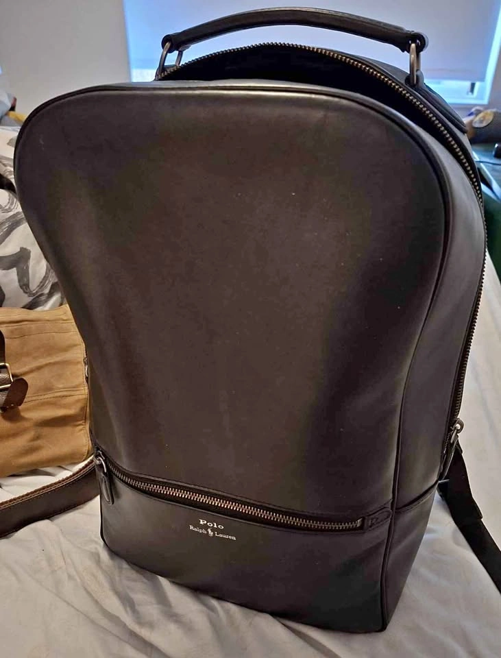 Ralph Lauren Black Business Backpack