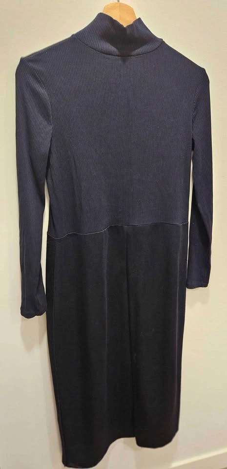 Zara Navy blue Long Sleeve Dress L - photo 2