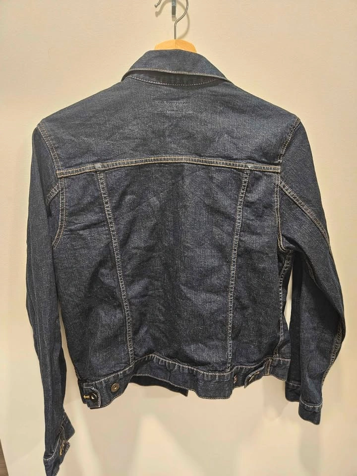 Uniqlo Dark Blue Denim Jacket - Women's XL - photo 2