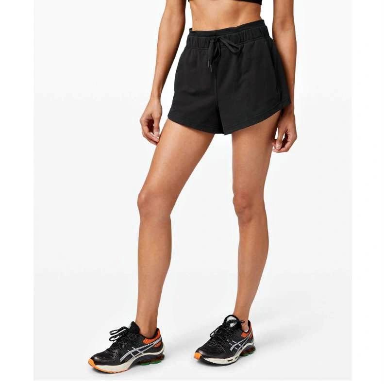 NWT Lululemon Inner Glow High Rise Short 3" - Black, Size 8