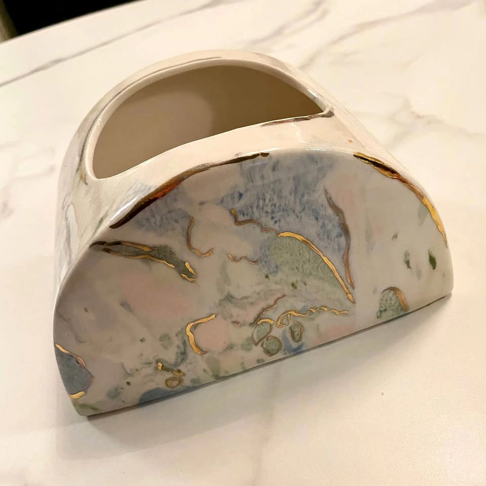 Marble Tissue Box