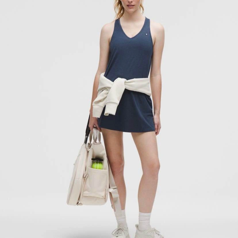 NWT Lululemon Jersey Racerback Tennis Dress - Size S, Club Blue - photo 3