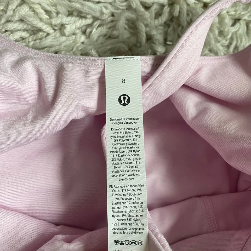 NWT Lululemon Align Dress - Pink Organza, Size 8 - photo 5