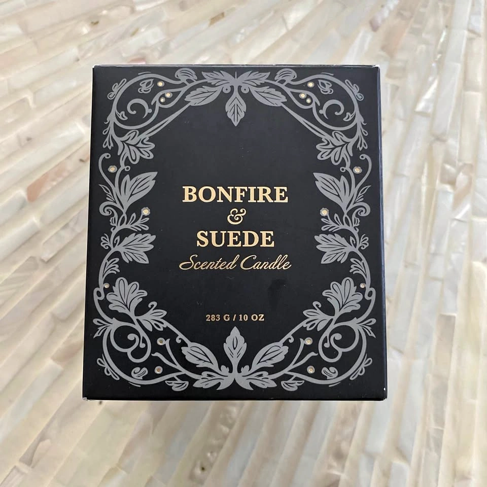 Bonfire and Suede Scented Candle