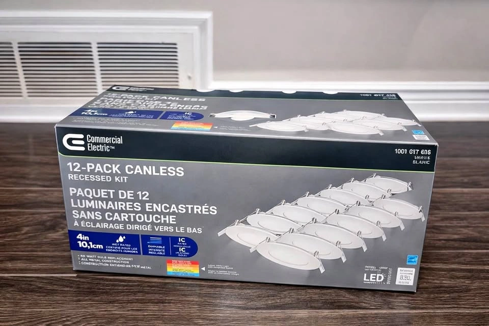 12-Pack LED Recessed Pot Lights – Brand New