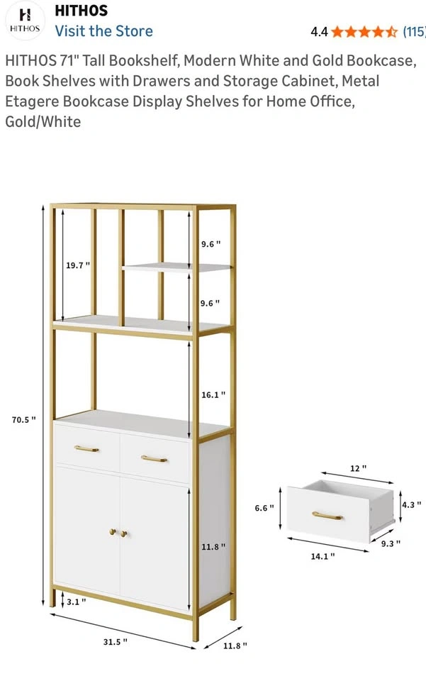 Gold and white wardrobe - photo 3