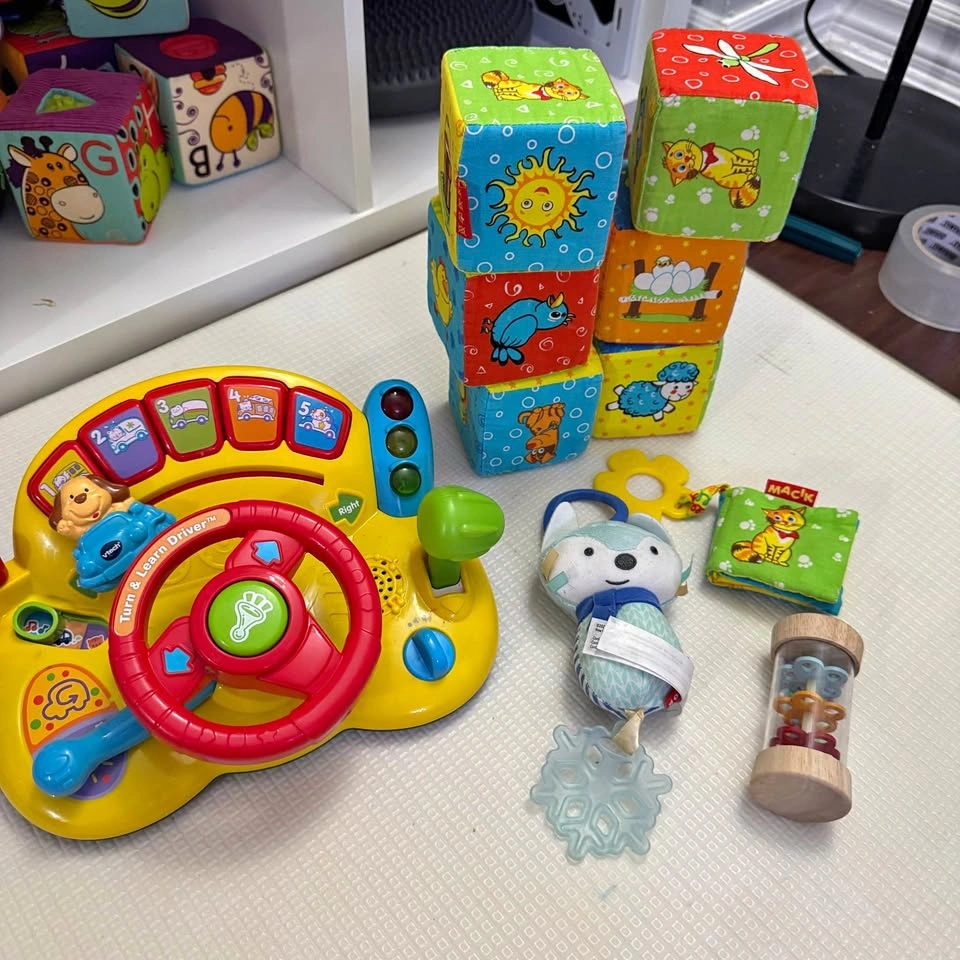 VTech Turn & Learn Driver and Baby Toy Bundle