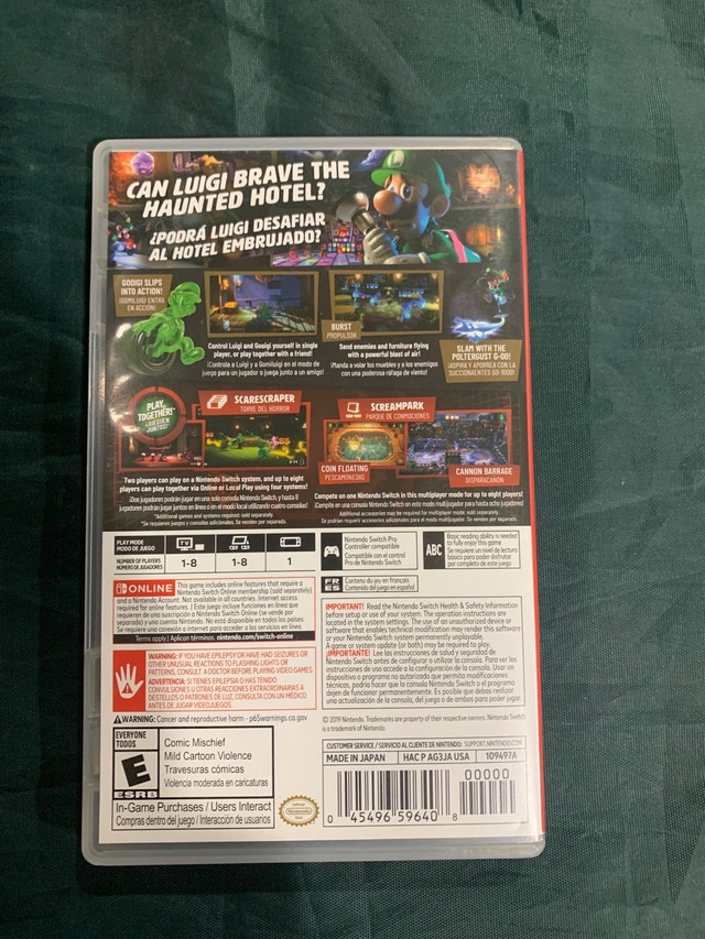 Luigi's Mansion 3 Game (Used) - photo 3