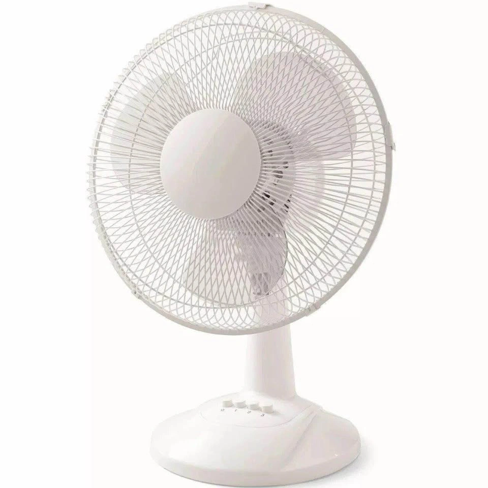 NEW-MAINSTAYS Oscillating Table Fan, White - photo 2