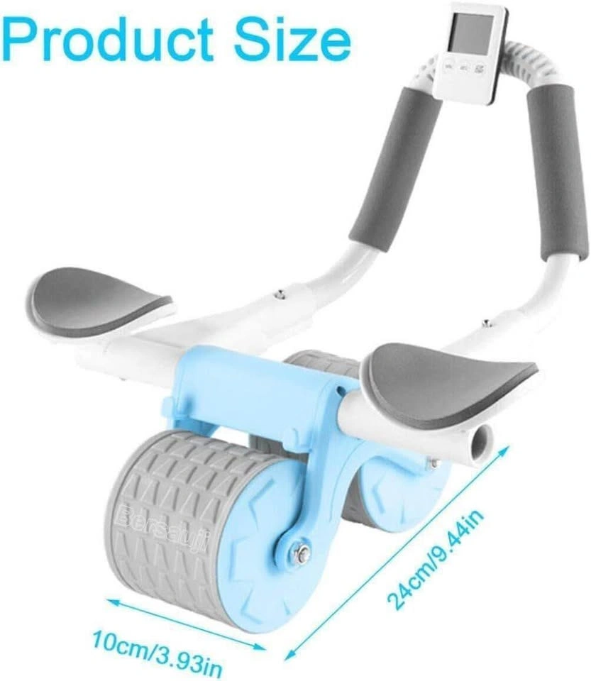 Ab Roller Wheel with Knee Mat & Timer - photo 2
