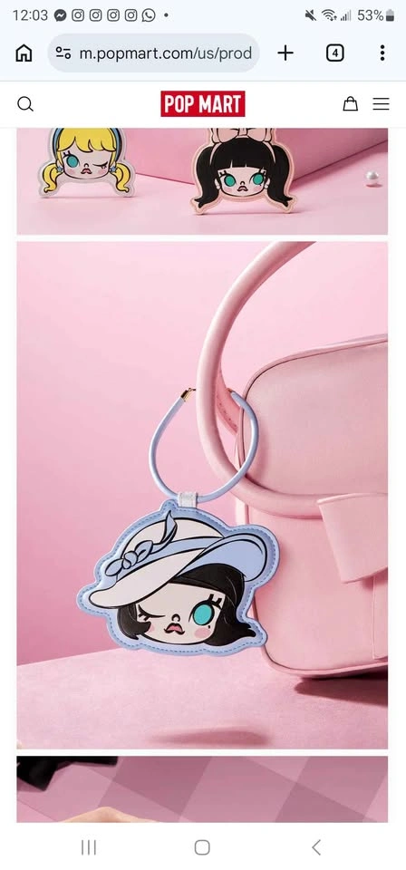 Popmart Molly Cardholder Pendant - photo 4
