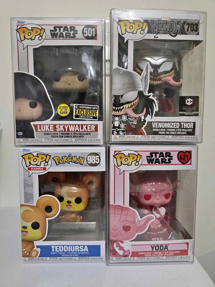 Funkos - Star Wars, Venomized Thor, Teddiursa