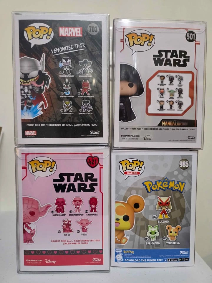 Funkos - Star Wars, Venomized Thor, Teddiursa - photo 2