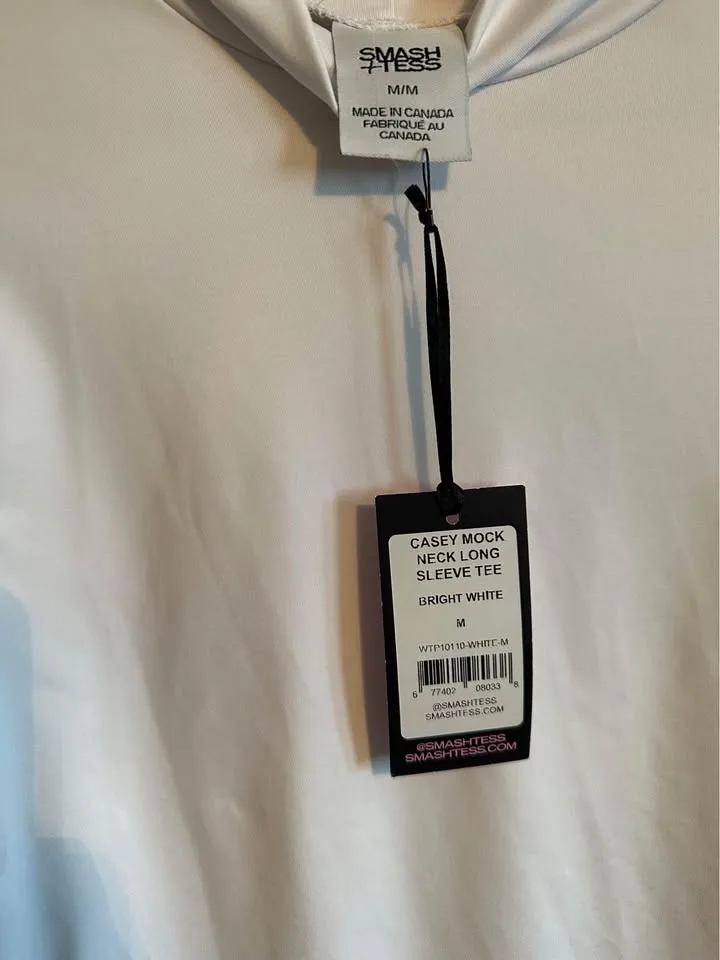 NEW Smash + Tess Casey Mock Neck Long Sleeve Tee image indicator(2)