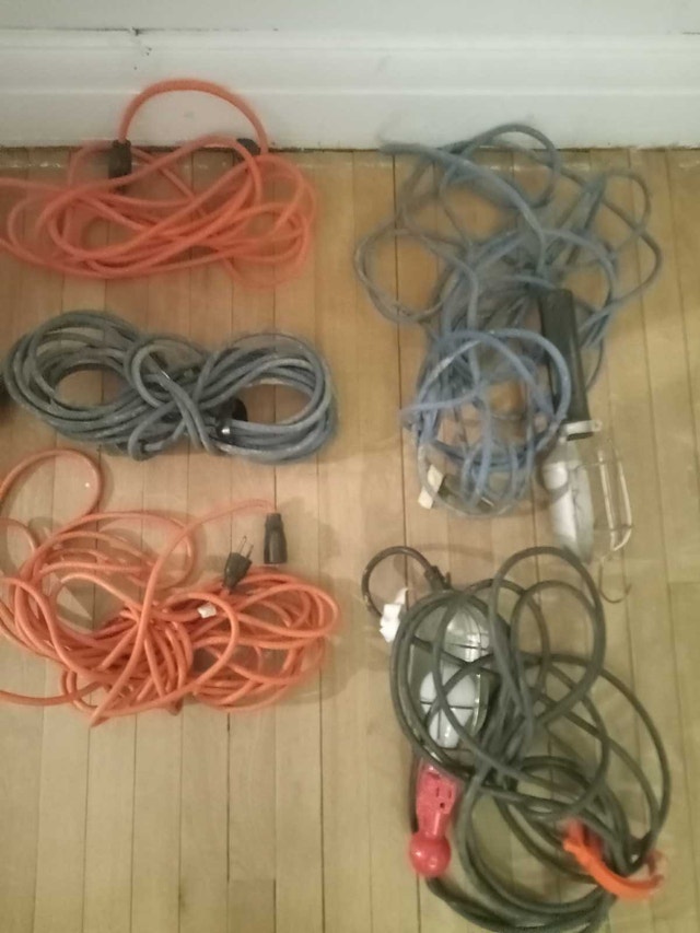 Extension Cords and Trouble Lights