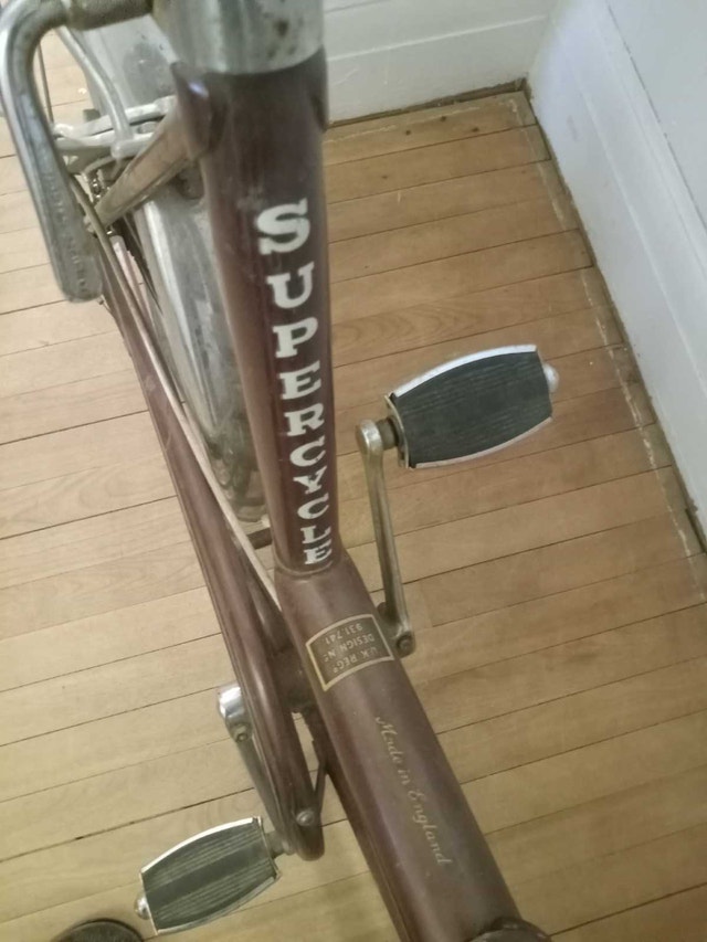 vintage super cycle foldable bike - photo 2
