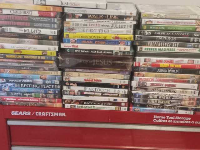DVDs Galore with Tote