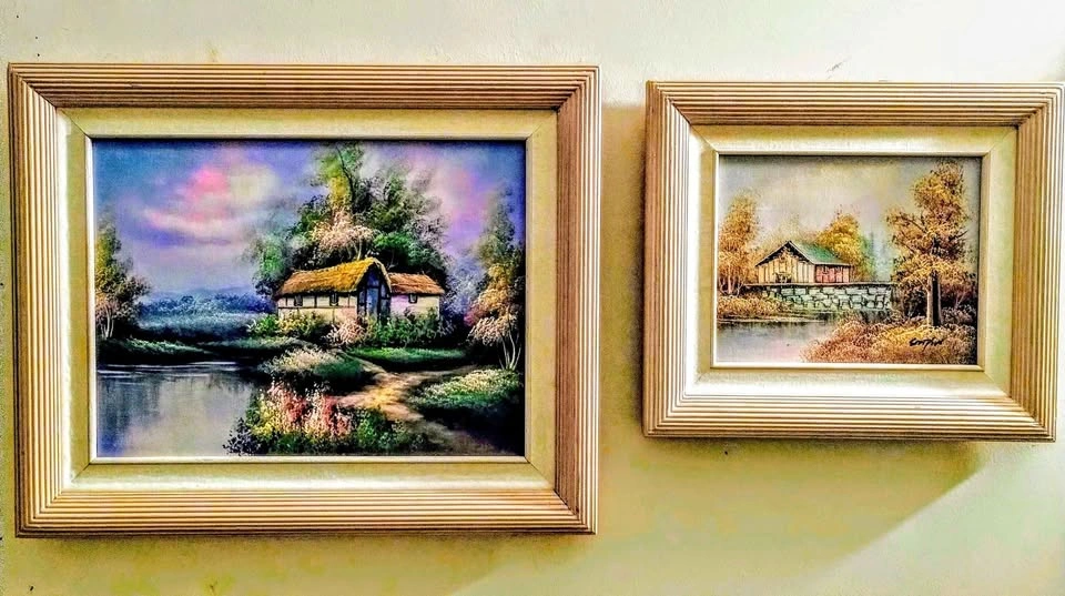 2 Original Vintage Oil Paintings
