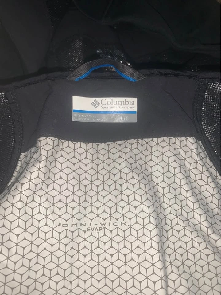 Men's Large Columbia Omni-Heat Insulated Jacket Black - photo 4