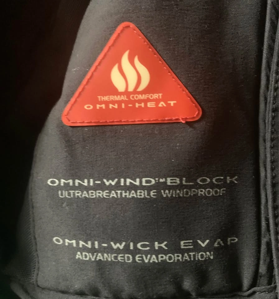 Men's Large Columbia Omni-Heat Insulated Jacket Black - photo 5